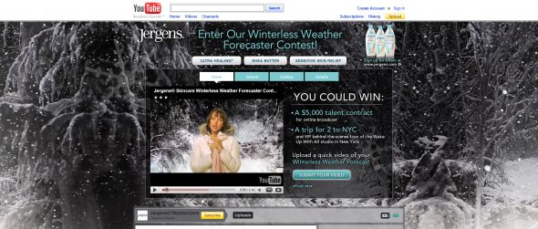 Jergens Skincare Winterless Weather Forecaster Contest and Sweepstakes