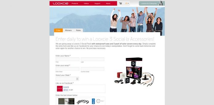 #3693-Looxcie Daily Giveaway - Enter the Daily Looxcie Sweepstakes-www_looxcie_com_looxcie-daily-giveaway