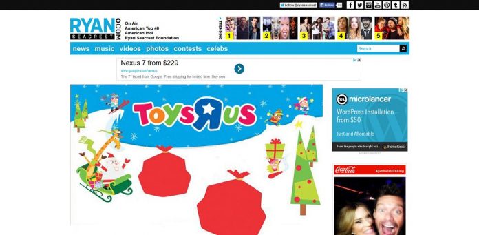 #3920-Ryan Seacrest - You Could Win a $1,000 Toys_R_Us Shopping Spree! - Ryan Seacrest --www_ryanseacrest_com_2013_12_16_you-could-win-a-1000-toysrus-shopping-spree