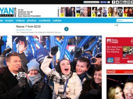 Ryan Seacrest’s New Year’s Eve in NYC Sweepstakes