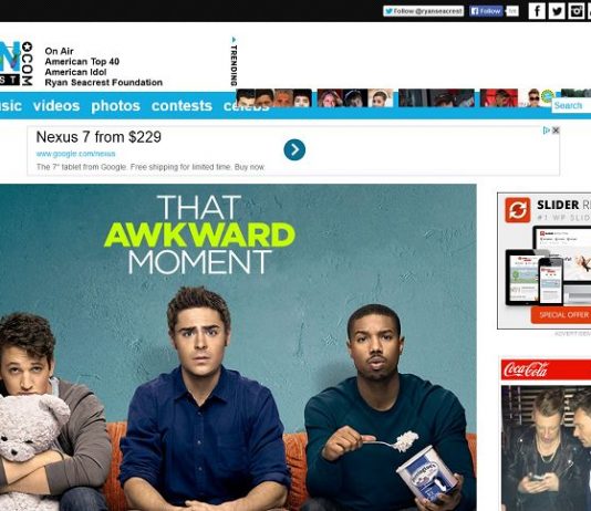 Ryan Seacrest’s ‘That Awkward Moment’ Flyaway Sweepstakes
