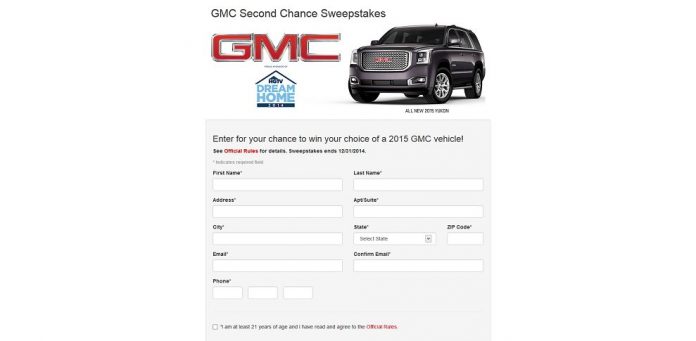 #4044-GMC Second Chance Sweepstakes-buickgmc_exposuremarketing_com_buickgmcnationals2013_dream-home_register_html