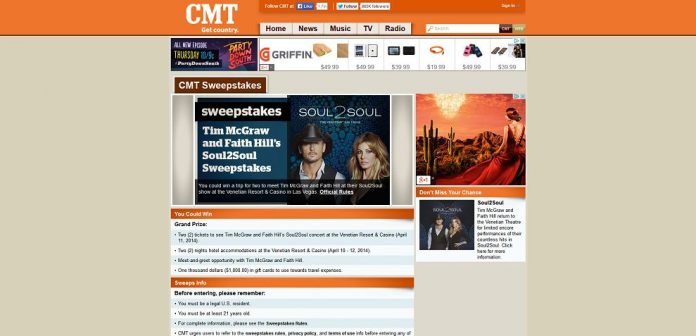 #4464-Tim McGraw and Faith Hill's Soul2Soul Sweepstakes - Enter for a chance to win at CMT_com-www_cmt_com_community_sweepstakes_2014_tim-and-faith
