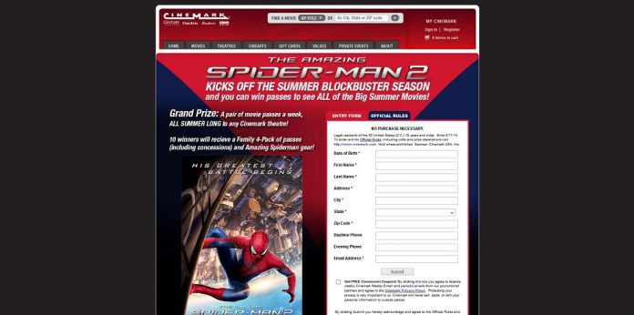 #5723-Cinemark - Contest-Amazing-Spider-Man-2-www_cinemark_com_contest-amazing-spider-man-2_aspx