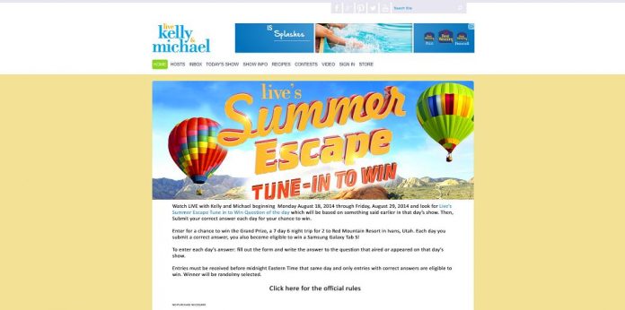 #6983-Summer Escape Tune in I LIVE with Kelly and Michael-livekellyandmichael_dadt_com_uncategorized_summer-escape-tune-in