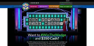 Wheel Of Fortune #WinTheWedge Promotion – Bring Home $350 Cash And A Piece Of Wheel of Fortune History