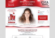 OpticWhiteCMA.com - Colgate Optic White Win a Trip to the 2016 CMA Awards Sweepstakes