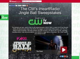 CW’s iHeartRadio Jingle Ball Sweepstakes