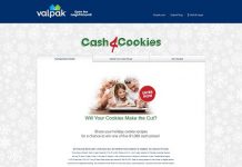 Valpak Cash 4 Cookies Sweepstakes