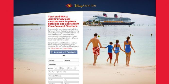 2014 Sail Away with Coca-Cola and Cinemark Sweepstakes