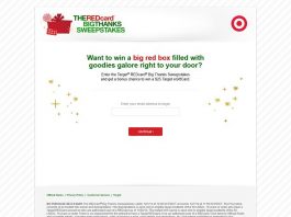 REDcard Big Thanks Sweepstakes