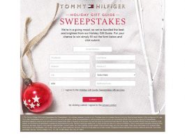 Tommy Hilfiger Holiday Gift Guide Sweepstakes