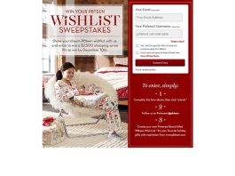PBteen Win You Wish List Pinterest Sweepstakes