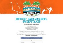 Popeyes Bahamas Bowl Sweepstakes