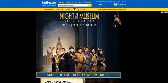 TigerDirect's Magic of the Tablet Sweepstakes