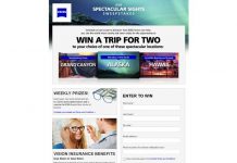 ZEISS Spectacular Sights Sweepstakes