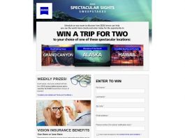 ZEISS Spectacular Sights Sweepstakes