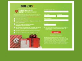 Big Lots Christmas Like Crazy Sweepstakes