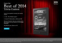 Kobo’s Best of 2014 Trivia Contest
