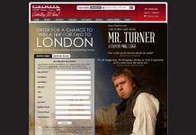 Cinemark's Mr. Turner Sweepstakes