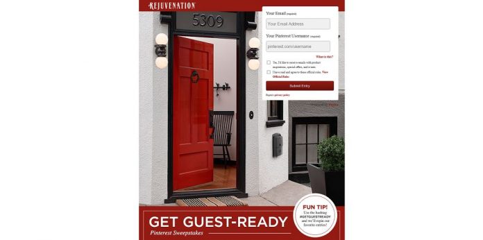 Get Guest-Ready Rejuvenation Pinterest Contest