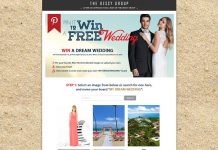Pin It To Win A Wedding Contest