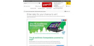 Staples #LessStress Sweepstakes : Win An Asus Transformer Book Flip Staples #LessStress Sweepstakes