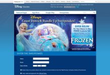 Disney's Count-Down And Bundle Up Sweepstakes