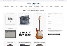 Lucky Brand Have A Rocking New Year Sweepstakes