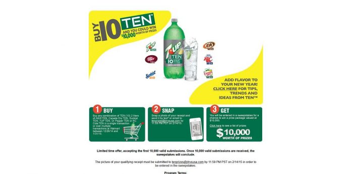 TEN Sweepstakes