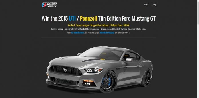 2015 UTI Mustang Sweepstakes