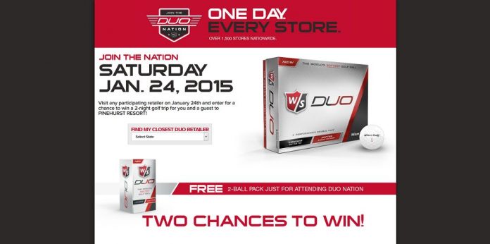 Wilson Staff Join The DUO Nation Sweepstakes