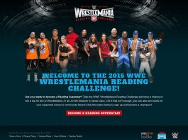 2015 Wrestlemania Reading Challenge Sweepstakes