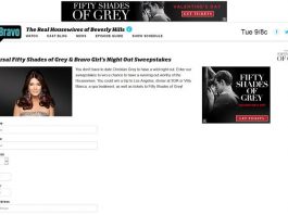 Universal Fifty Shades of Grey And Bravo Girl's Night Out Sweepstakes (Bravotv.com/girlsnightout)