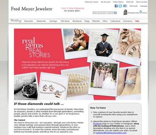 Fred Meyer Jewelers Real Gems Real Stories Contest Fred Meyer Jewelers Real Gems Real Stories Contest
