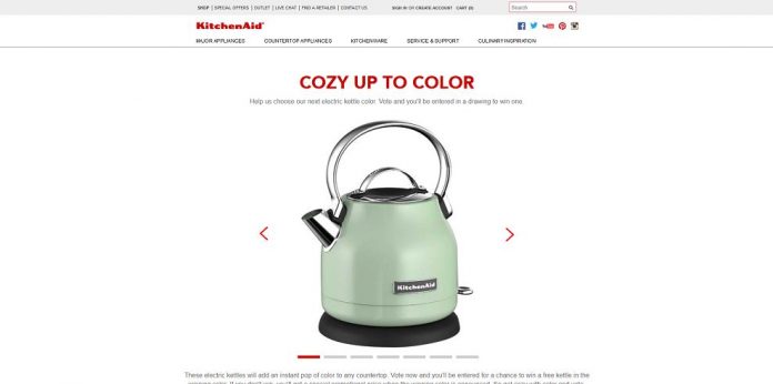KitchenAid Get Cozy With Color Sweepstakes KitchenAid Get Cozy With Color Sweepstakes