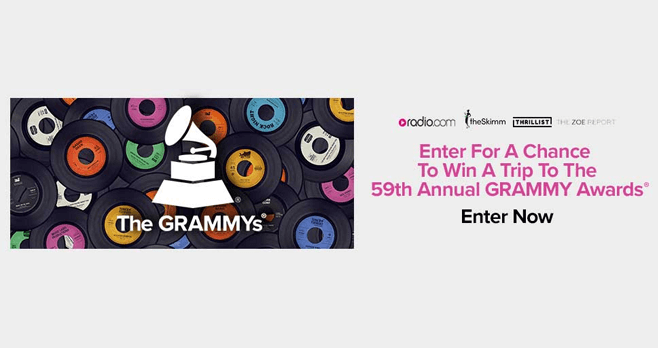 Radio.com GRAMMYs Sweepstakes