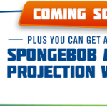 Tracfone SpongeBob Movie projection watch