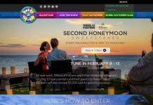 Wheel of Fortune 2nd Honeymoon Sweepstakes