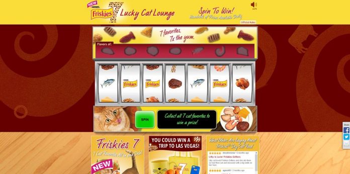 Purina Friskies 7 Lucky Cat Sweepstakes - Friskies7.com