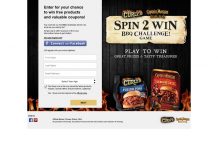 Curly's And Captain Morgan Spin 2 Win BBQ Challenge Game - CurlysSpin2Win.com