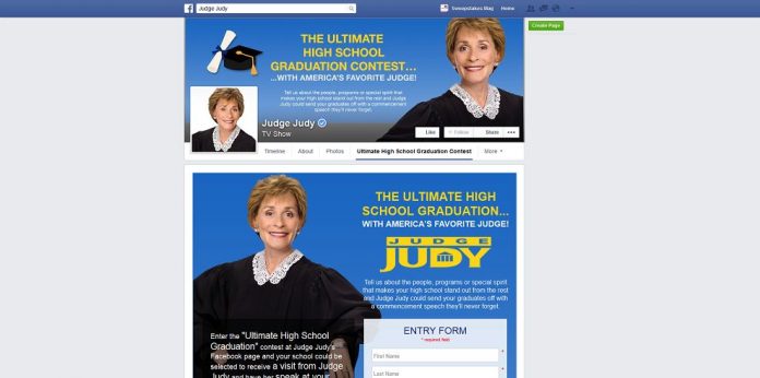 The Ultimate High School Graduation With America's Favorite Judge Contest