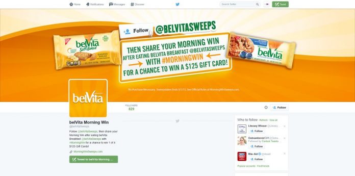 belVita Breakfast Morning Win Sweepstakes