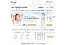 Dove Dry Spray Instant Win