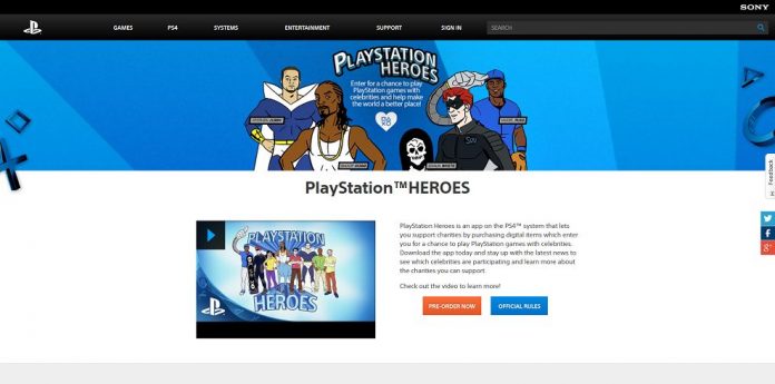PlayStation Heroes Sweepstakes