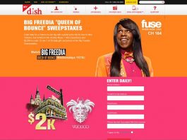 DISH Big Freedia Queen Of Bounce Sweepstakes