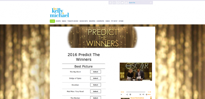 LIVE With Kelly and Michael Predict the Winners Promotion LIVE With Kelly and Michael Predict the Winners Promotion