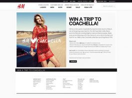H&M Win A Trip To Coachella Contest