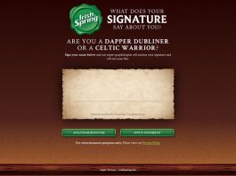 Irish Spring What Does Your Signature Say About You Sweepstakes