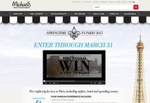 Michaels Springtime in Paris Contest